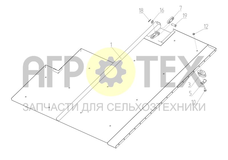 Чертеж Дно (181.46.04.060)